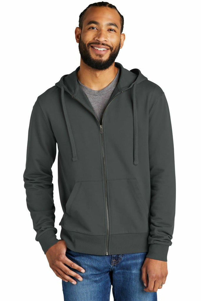 Unisex Organic French Terry Full-Zip Hoodie - Swagmagic