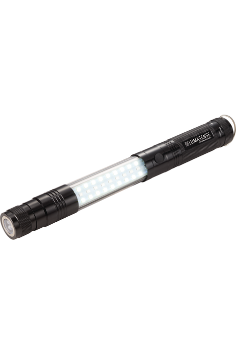 Telescopic Magnetic COB LED Flashlight w/Sidelight - Swagmagic