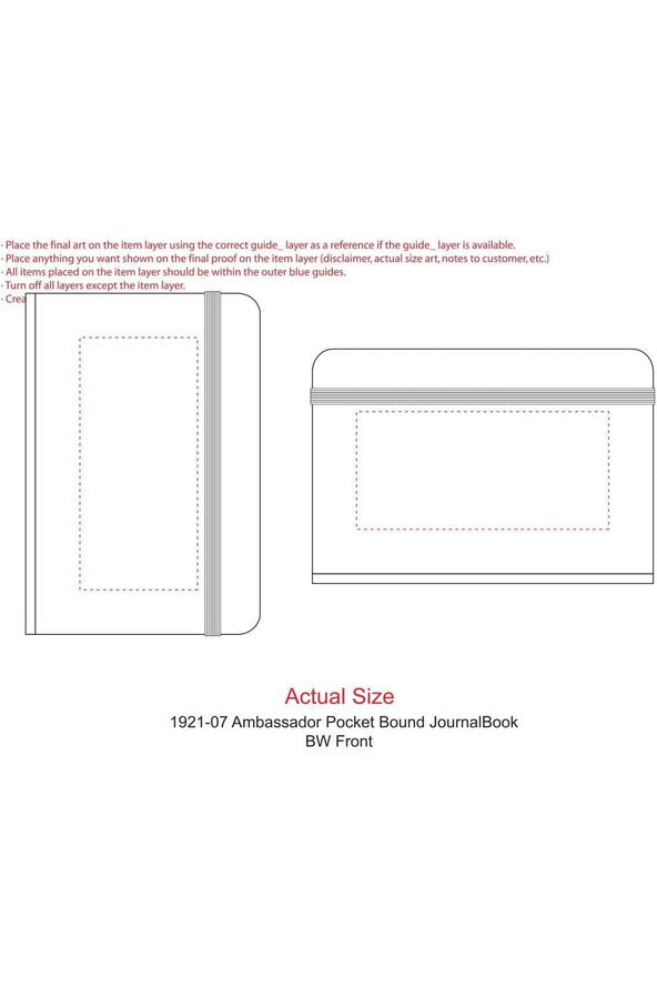 3.5" x 5" Ambassador Pocket Bound - Swagmagic