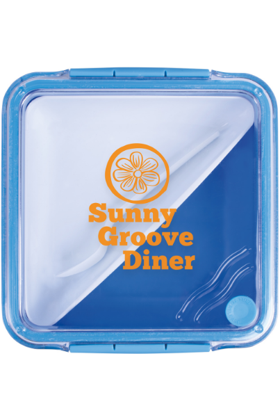 Square Food Container - Swagmagic