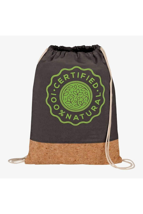 Cotton and Cork Drawstring Bag - Swagmagic