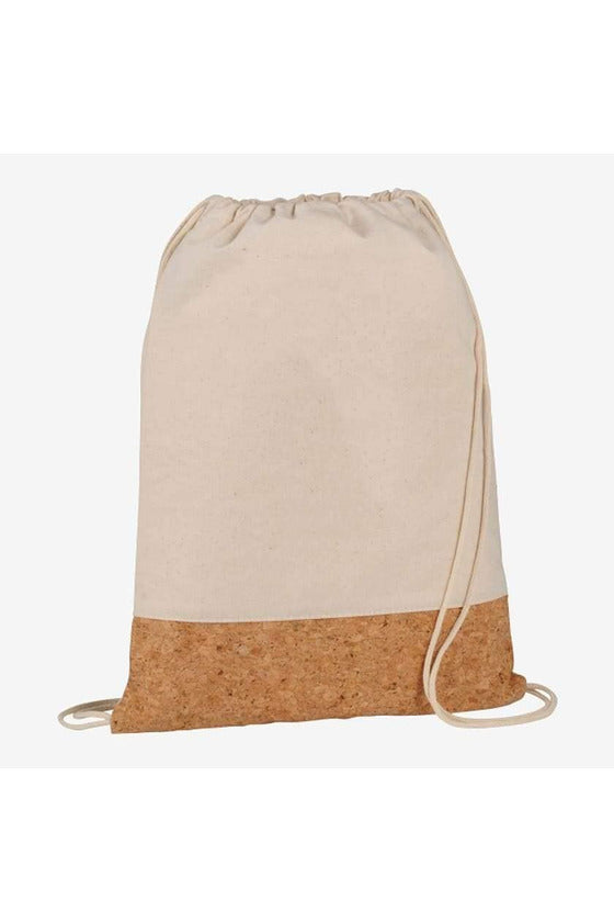 Cotton and Cork Drawstring Bag - Swagmagic