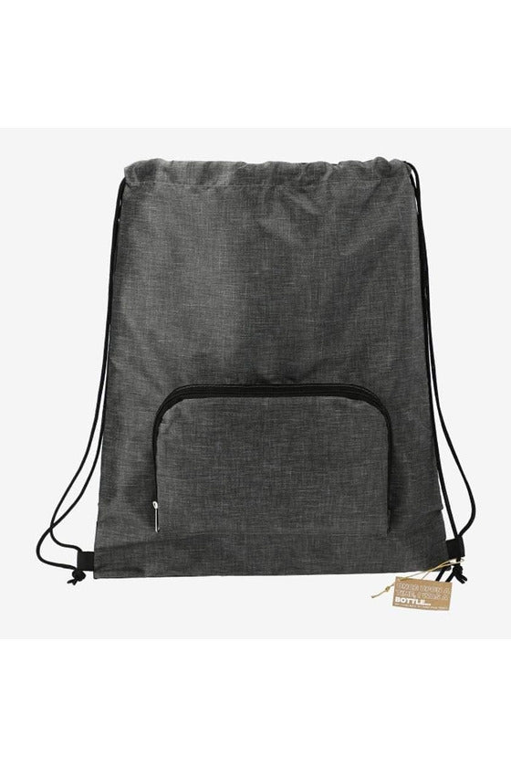 Ash Recycled Packable Drawstring Bag - Swagmagic