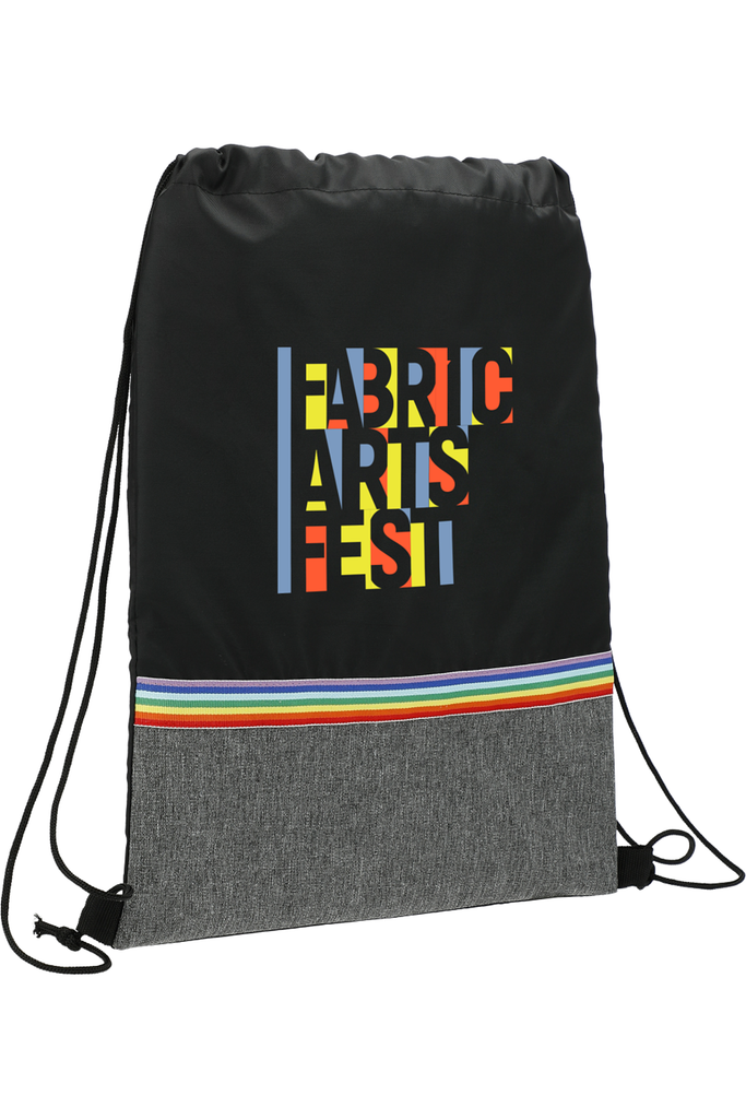 Rainbow RPET Drawstring Bag - Swagmagic