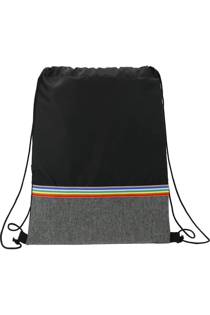 Rainbow RPET Drawstring Bag - Swagmagic