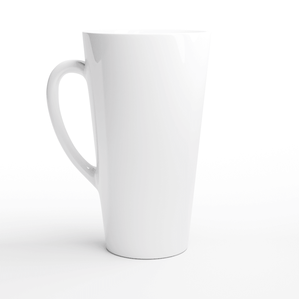 White Latte Ceramic Mug - Swagmagic